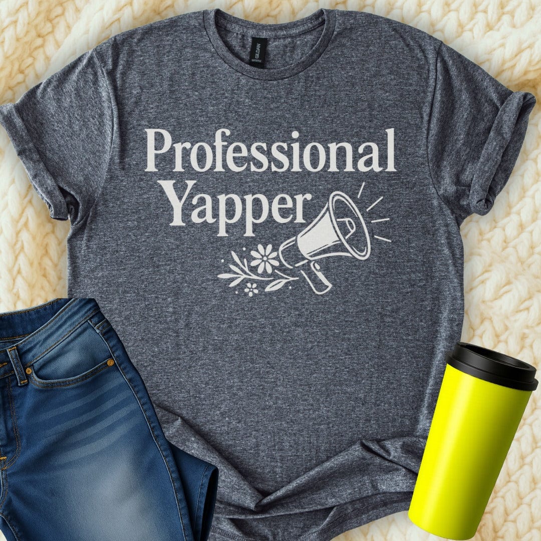 The Off Base T-Shirt S / Dark Heather Professional Yapper T-Shirt