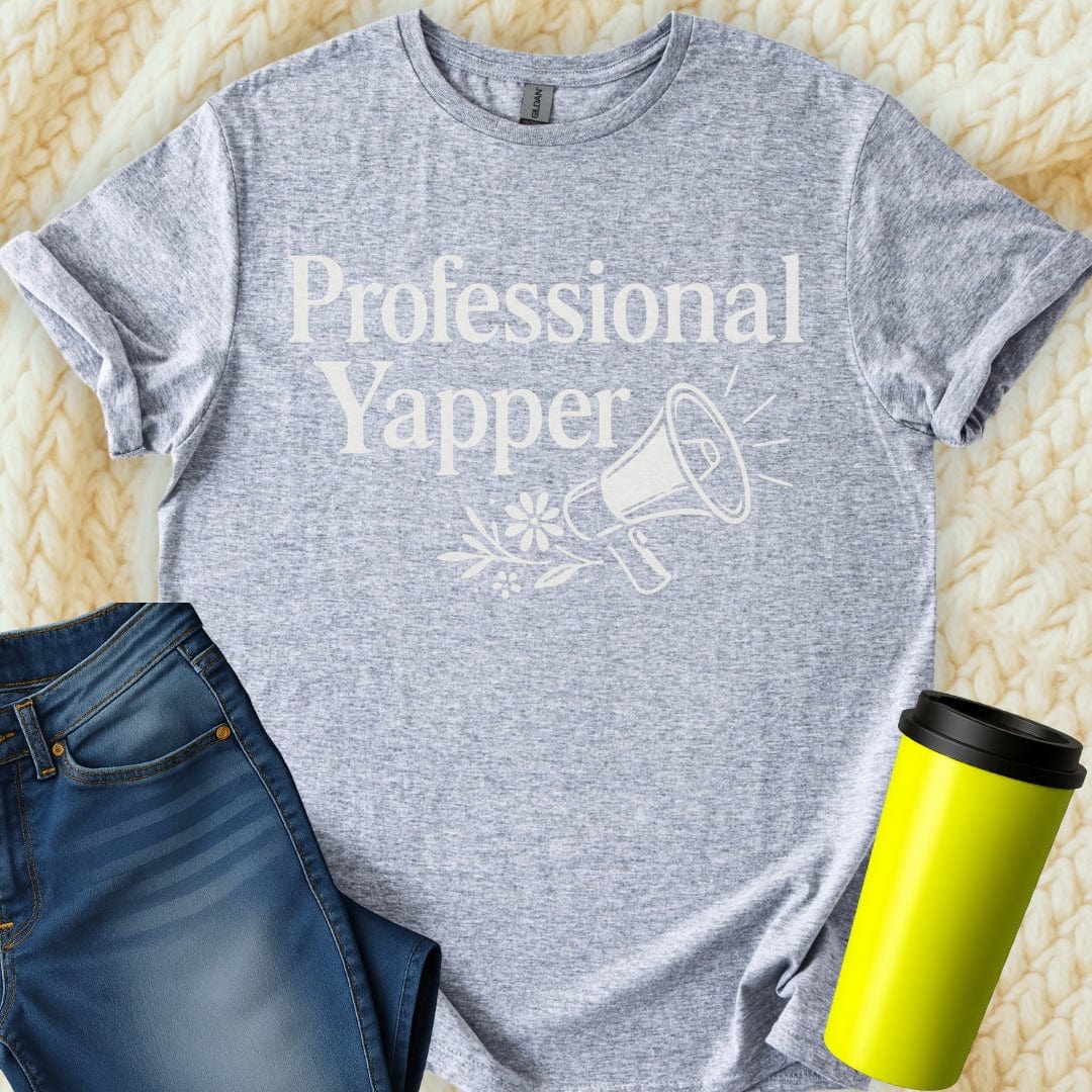 The Off Base T-Shirt S / Sport Grey Professional Yapper T-Shirt