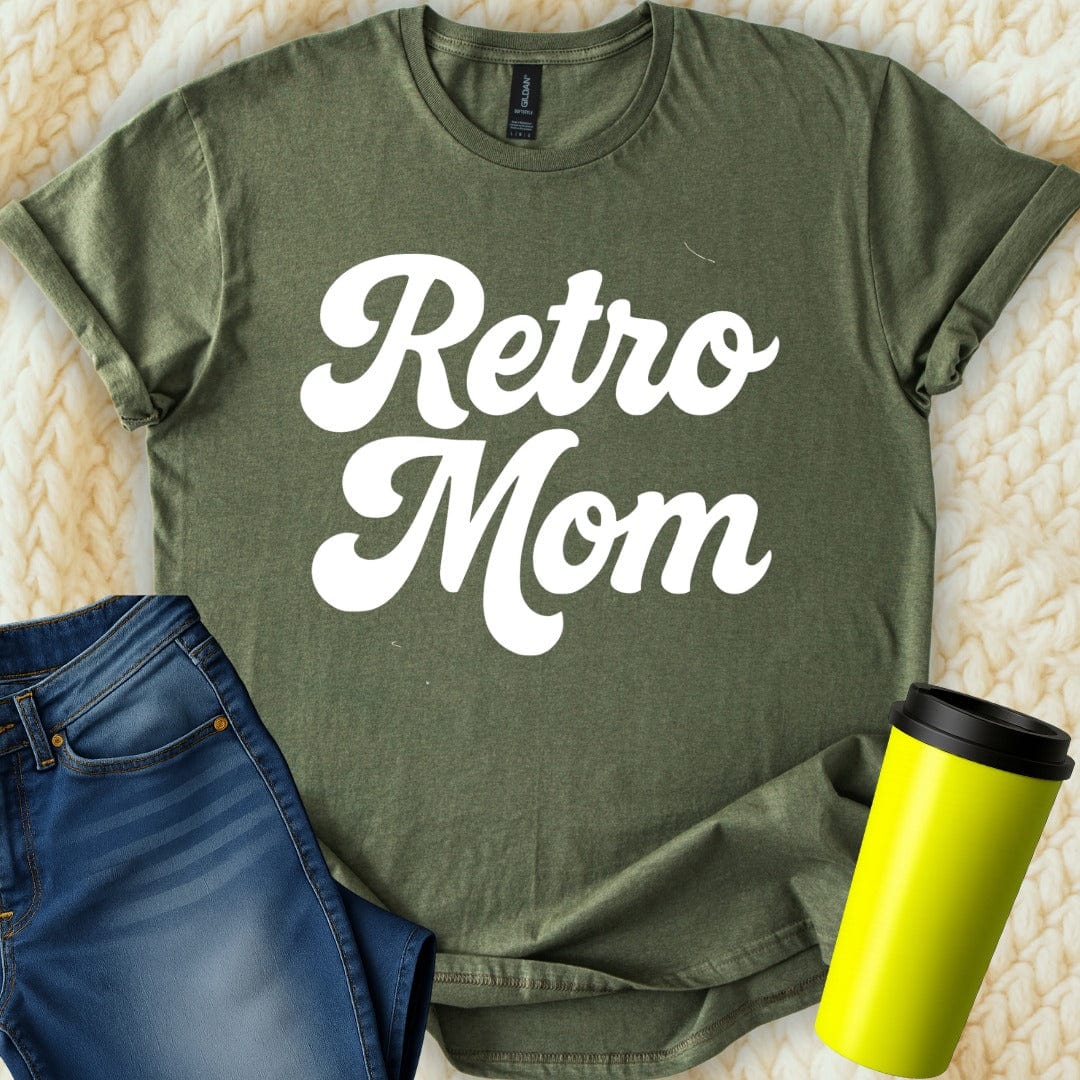 MyDesigns T-Shirt Retro Mom Stylish Design Gift For Mother's Day T-Shirt