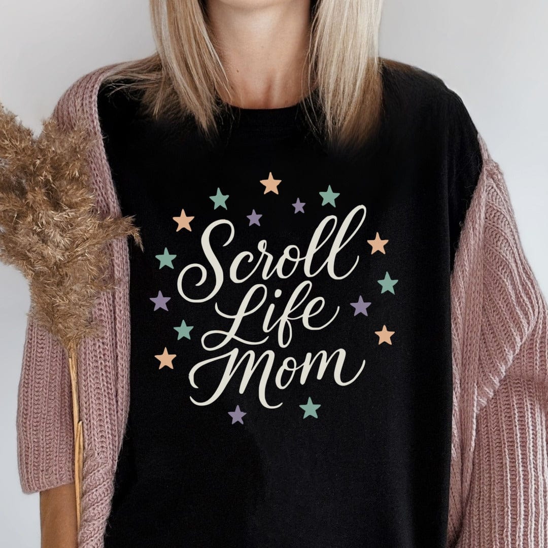 MyDesigns T-Shirt Scroll Life Mom T-Shirt