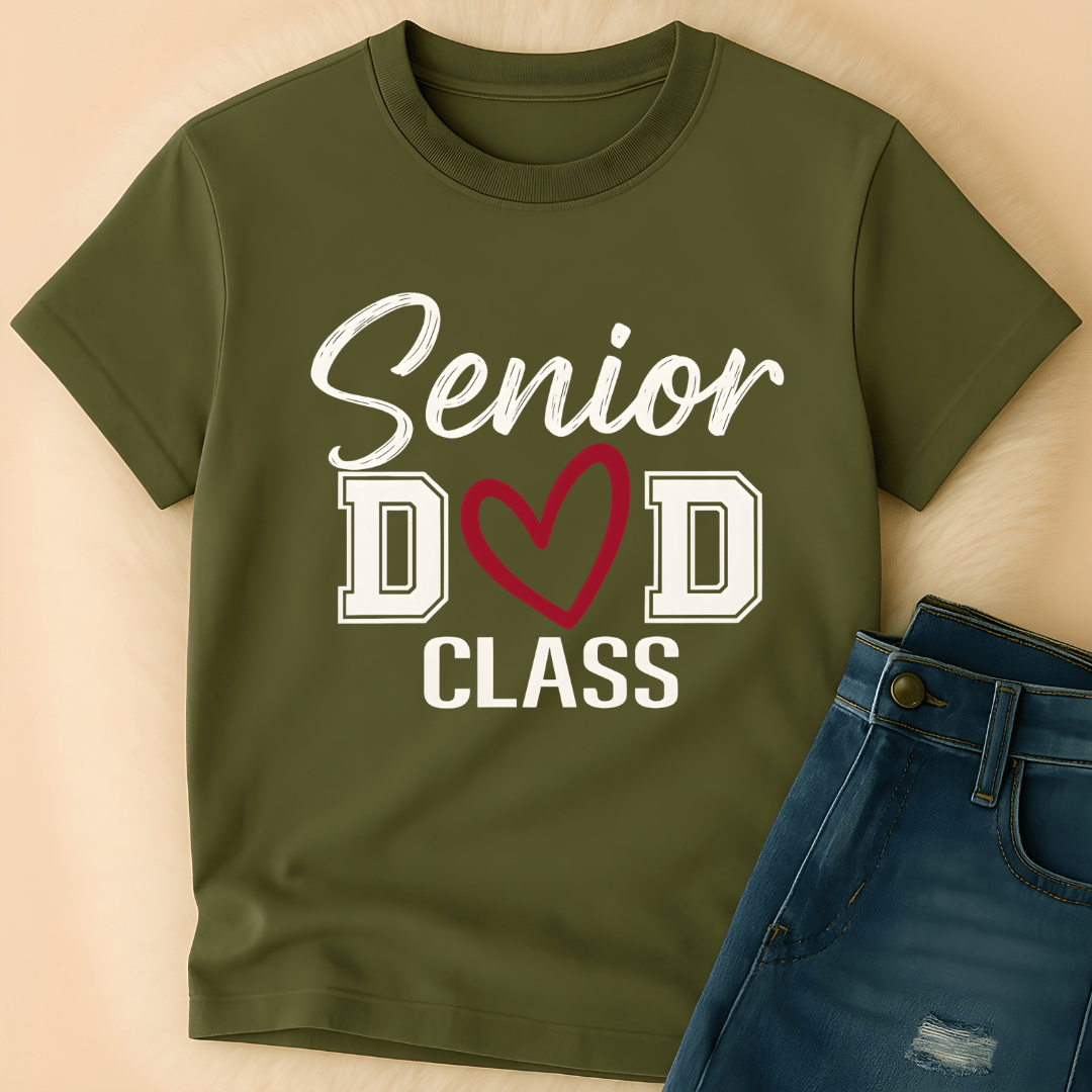 Printify T-Shirt Senior Dad T-Shirt