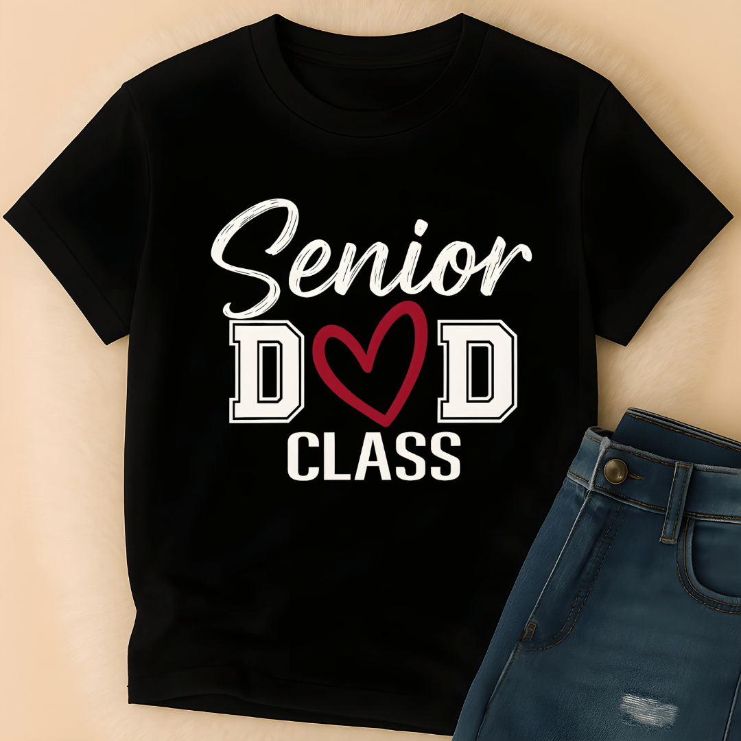 Printify T-Shirt Senior Dad T-Shirt