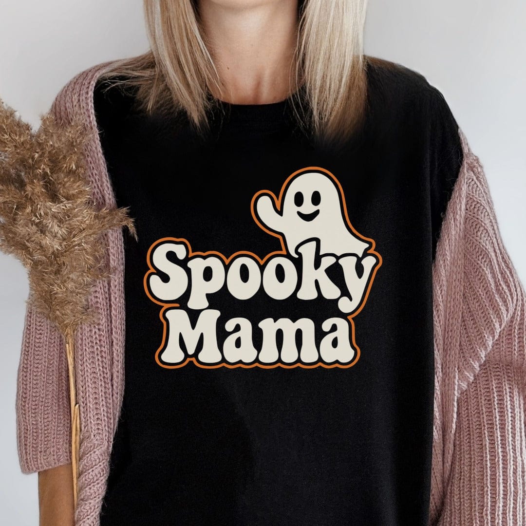 MyDesigns T-Shirt Spooky Mama Retro T-Shirt