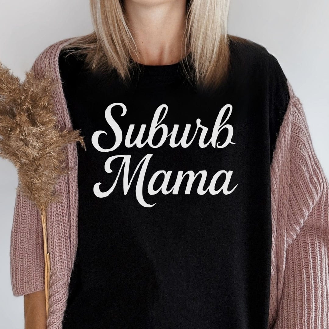 MyDesigns T-Shirt Suburb Mama Graphic Style Trendy Design Women T-Shirt