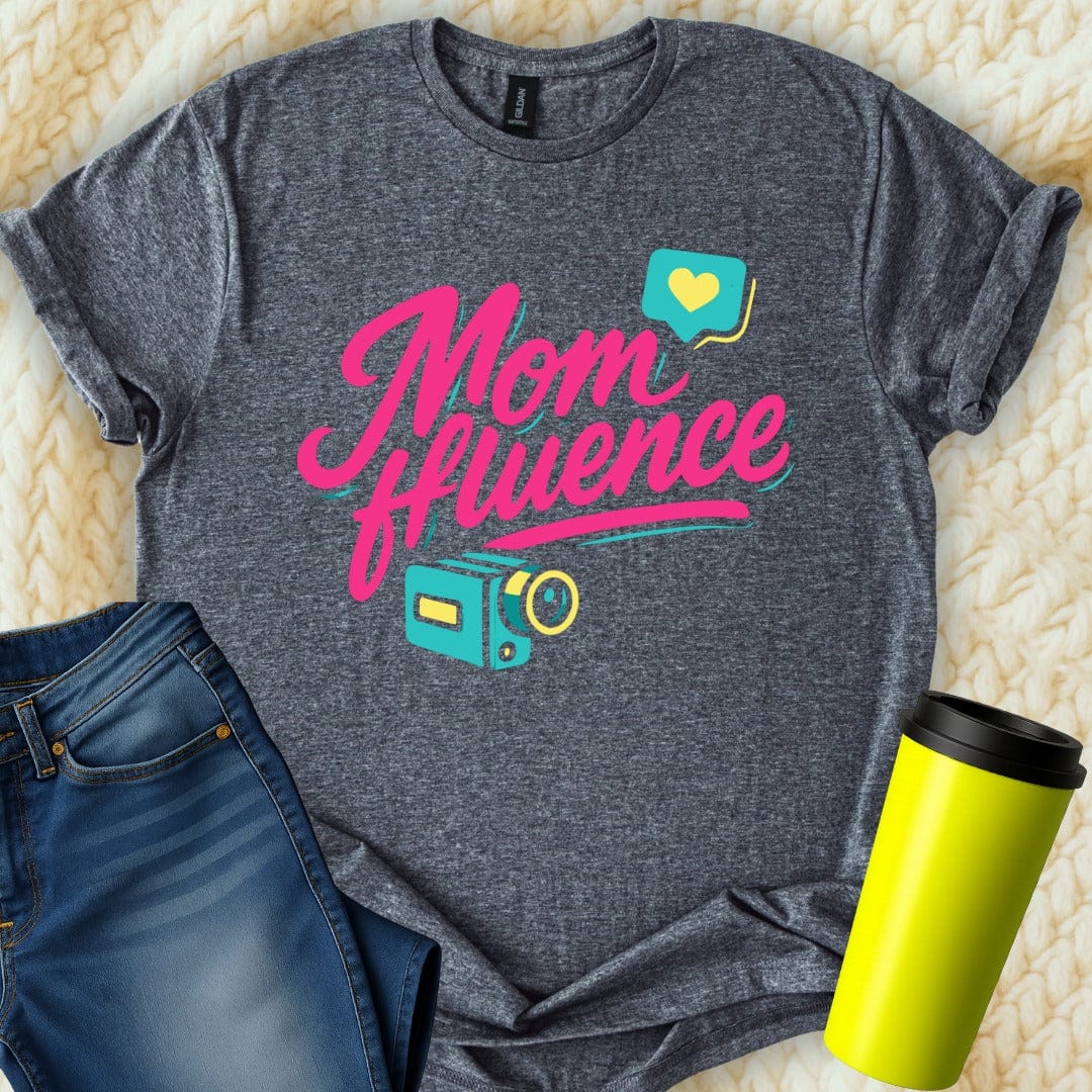 MyDesigns Physical Item Untitled Project - Momfluence Cute Design Video Camera T-Shirt
