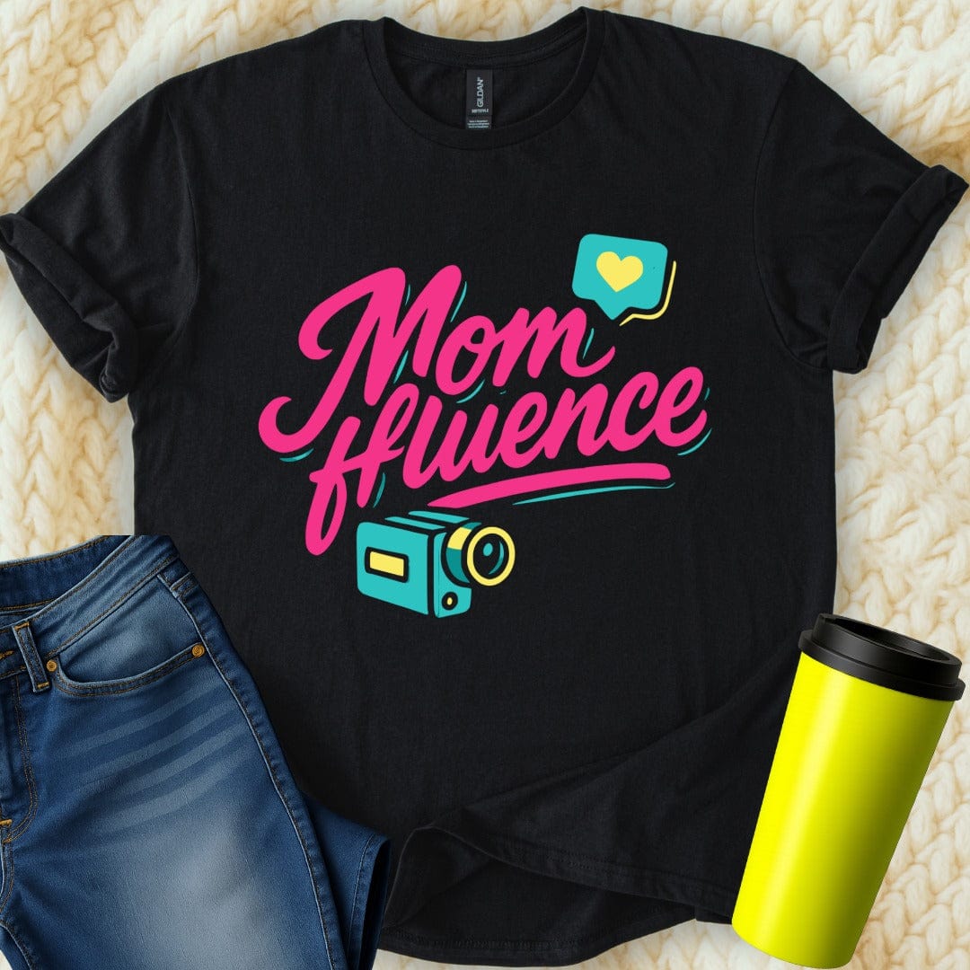 MyDesigns Physical Item Untitled Project - Momfluence Cute Design Video Camera T-Shirt