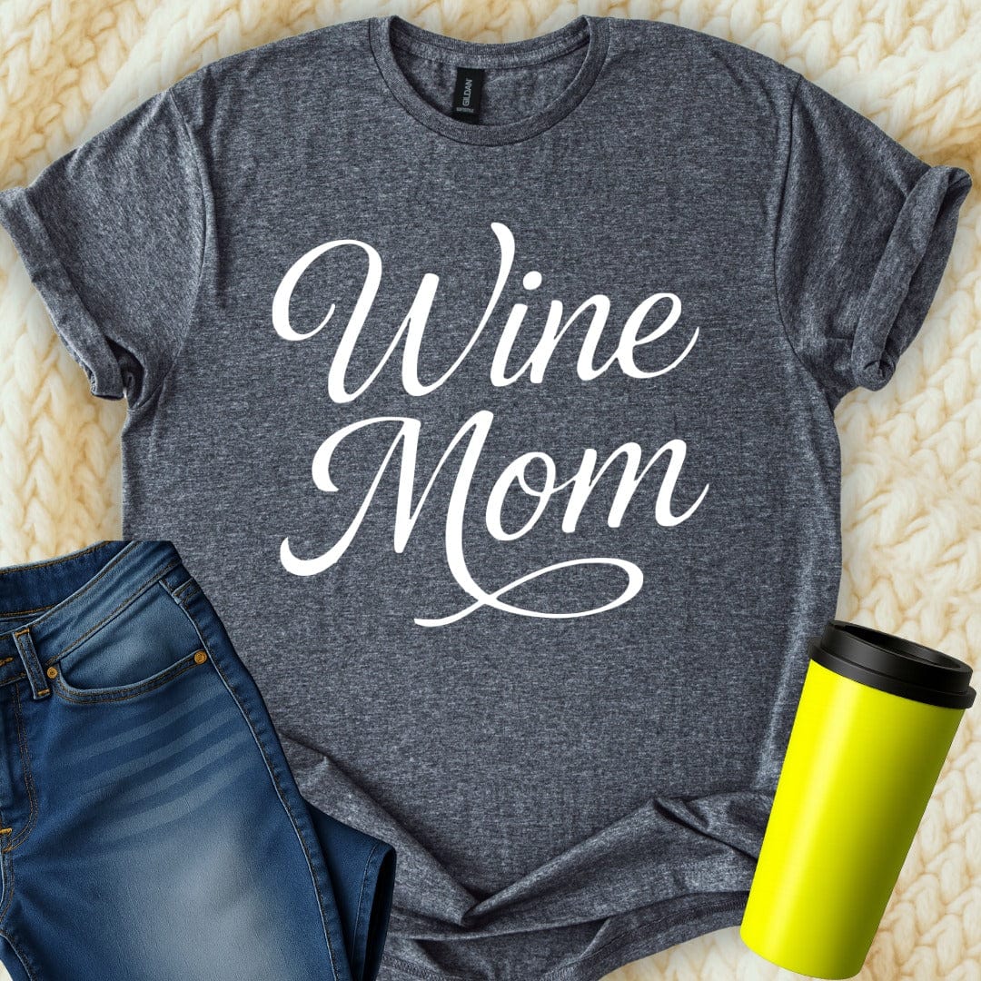 MyDesigns T-Shirt S / Dark Heather Wine Mom T-Shirt