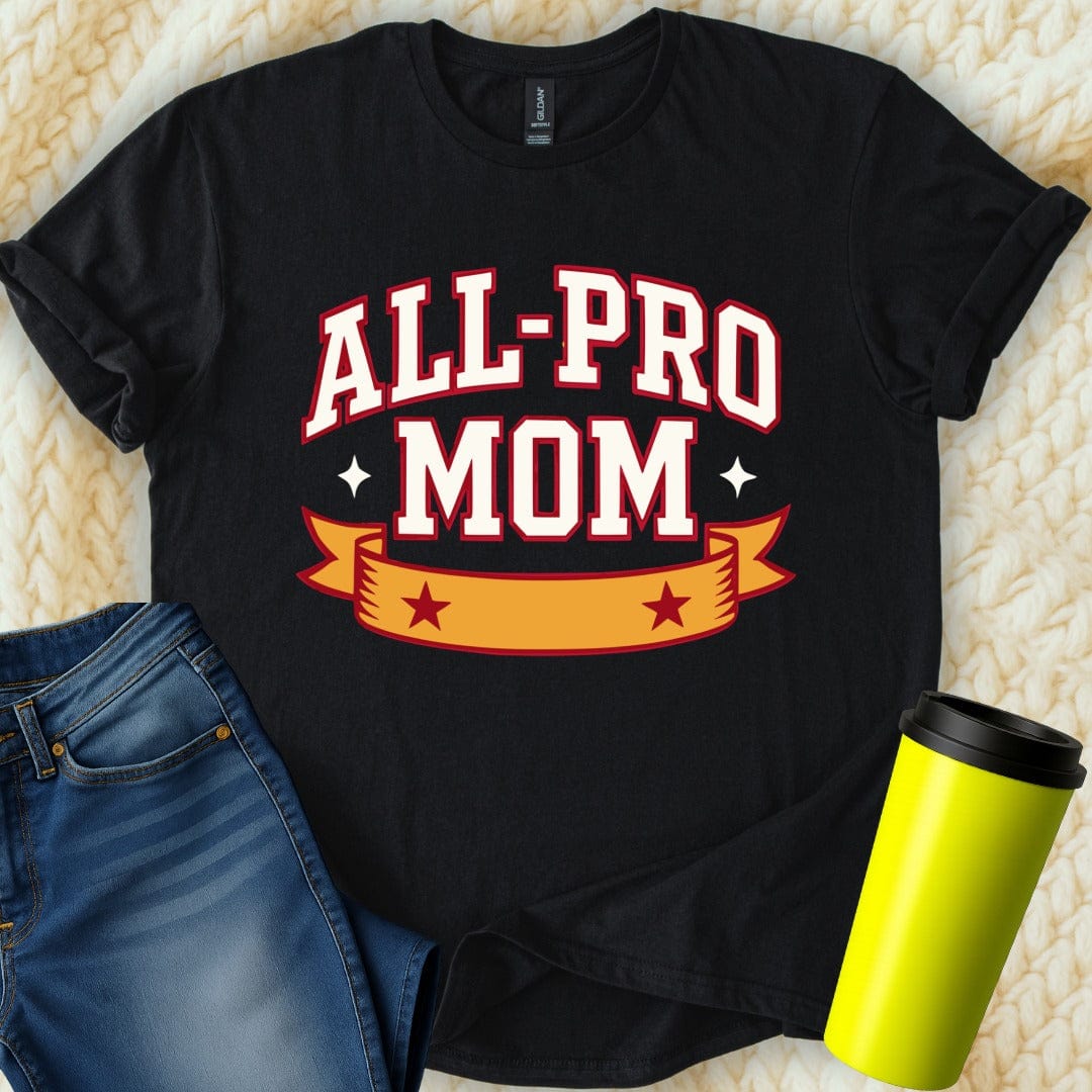 MyDesigns T-Shirt S / Black All-Pro Mom T-Shirt