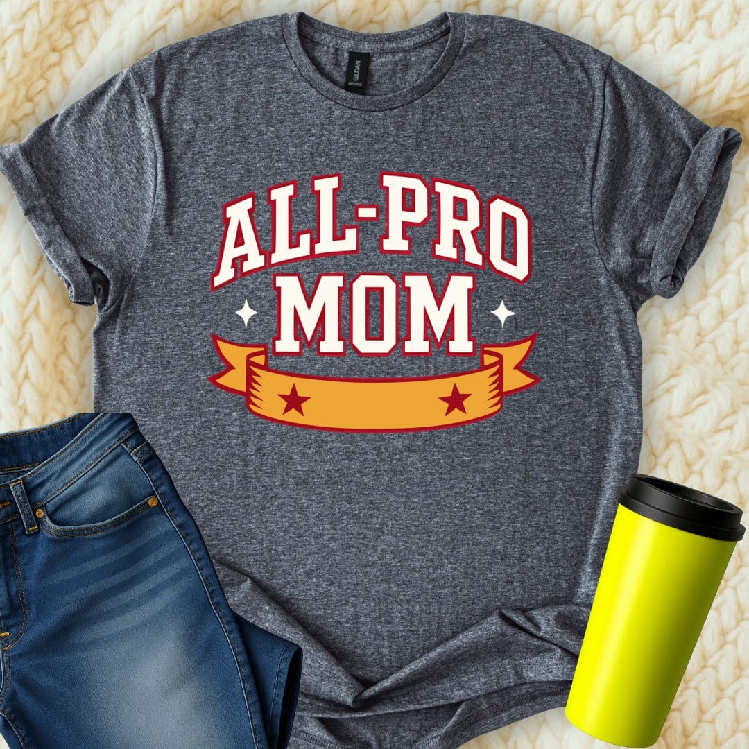 MyDesigns T-Shirt S / Dark Heather All-Pro Mom T-Shirt