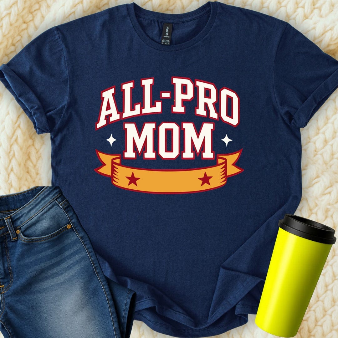 MyDesigns T-Shirt S / Navy All-Pro Mom T-Shirt