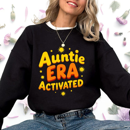 Printify Sweatshirt Aunt Era Sweatshirt