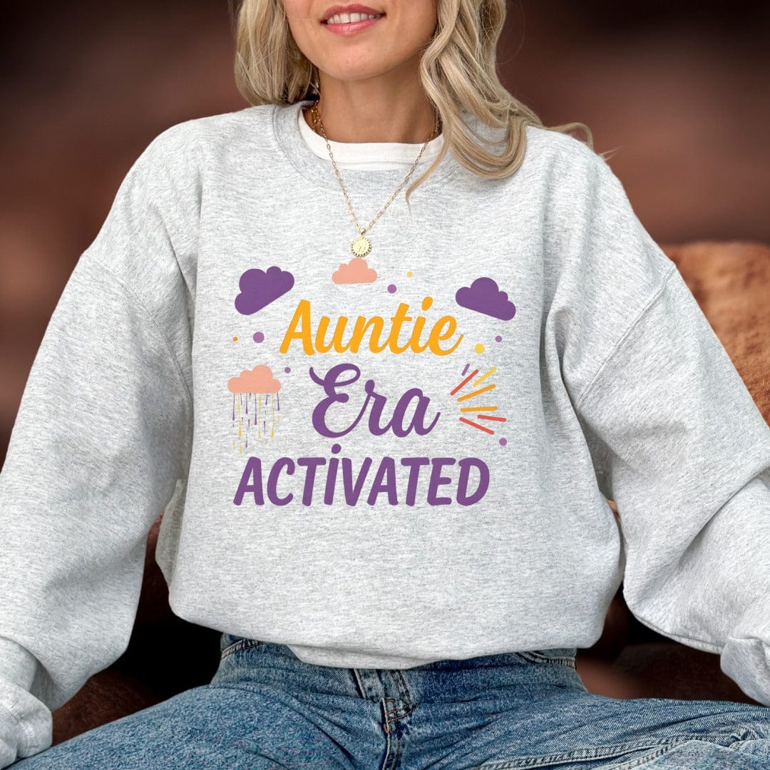 Printify Sweatshirt Auntie Era Sweatshirt