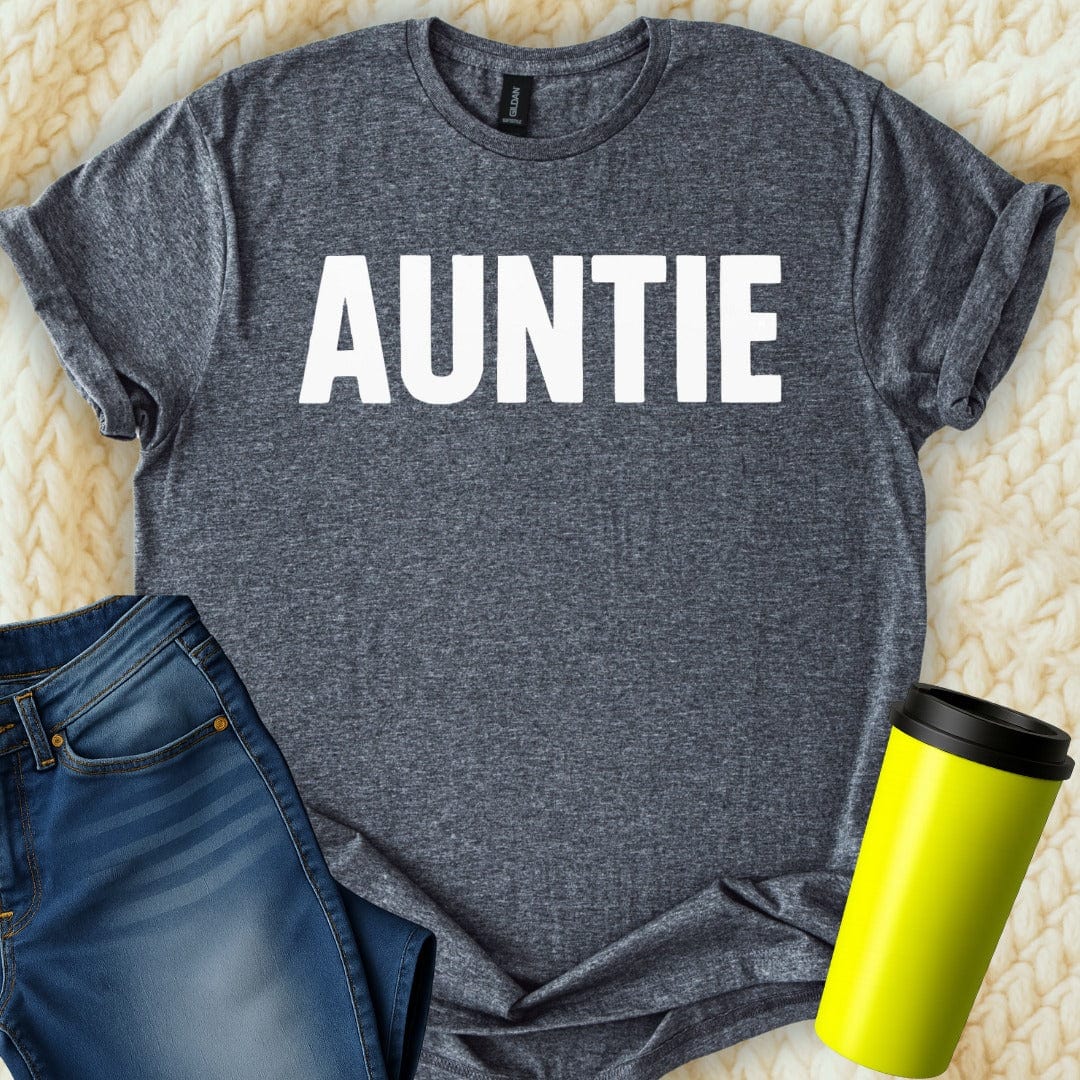 MyDesigns T-Shirt S / Dark Heather Auntie T-Shirt