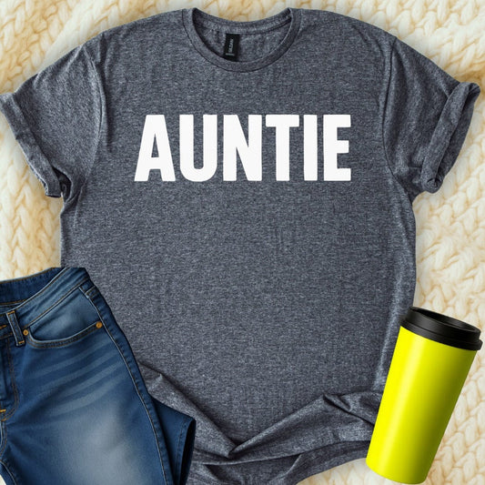 MyDesigns T-Shirt S / Dark Heather Auntie T-Shirt