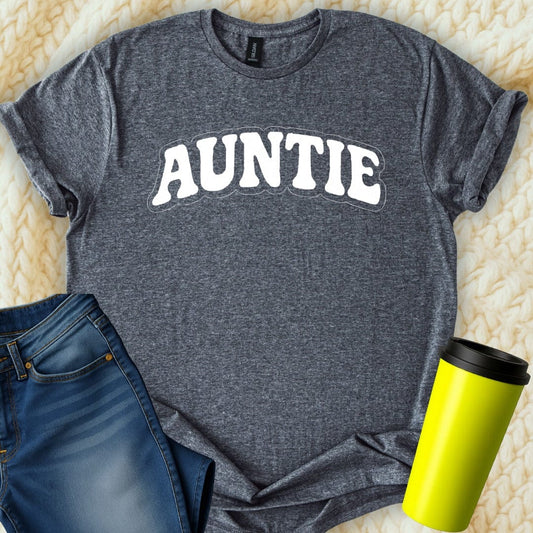 MyDesigns T-Shirt S / Dark Heather Auntie T-Shirt