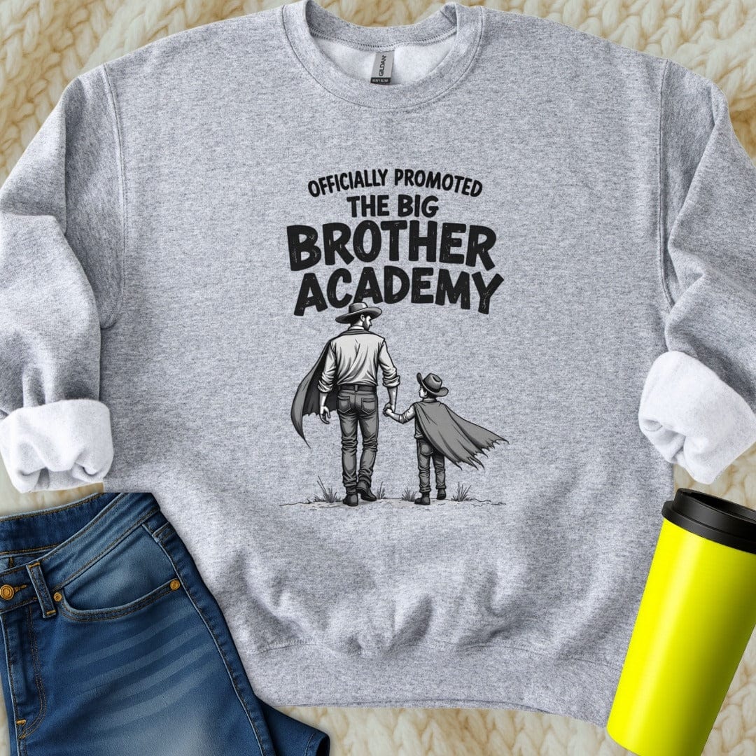 Printify Sweatshirt S / Sport Grey Big Brother Sweatshirt