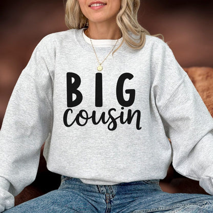 Printify Sweatshirt Big Cousin Sweatshirt