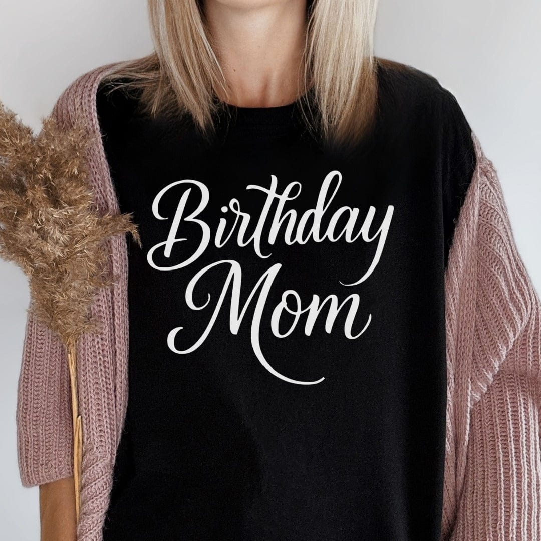 MyDesigns T-Shirt Birthday Present Idea For Mom Happy Birthday T-Shirt