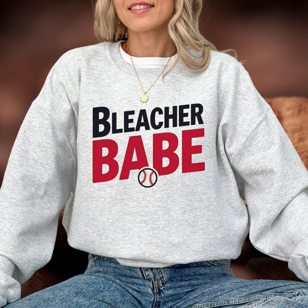 Printify Sweatshirt Bleacher Babe Sweatshirt