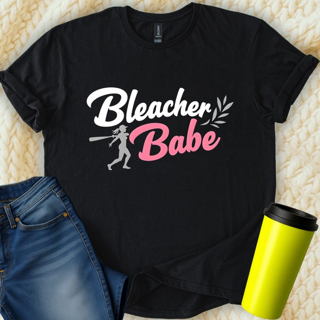 Printify T-Shirt Black / S Bleacher Babe T-Shirt