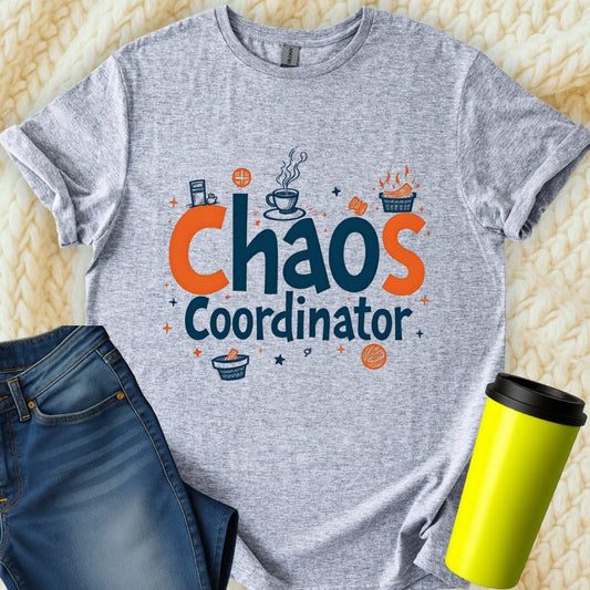 Printify T-Shirt Sport Grey / S Chaos Coordinator T-Shirt