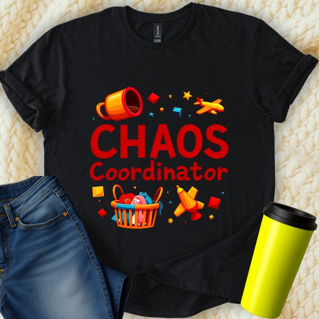 Printify T-Shirt Black / S Chaos Coordinator T-Shirt