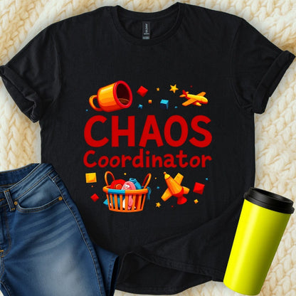 Printify T-Shirt Black / S Chaos Coordinator T-Shirt