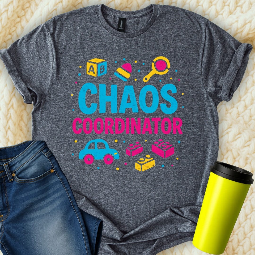 MyDesigns T-Shirt S / Dark Heather Chaos Coordinator T-Shirt