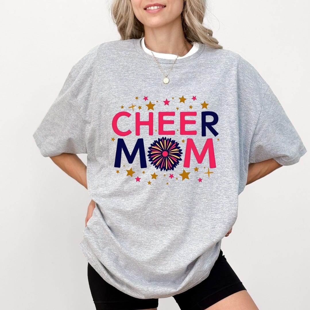 Printify T-Shirt Cheer Mom T-Shirt