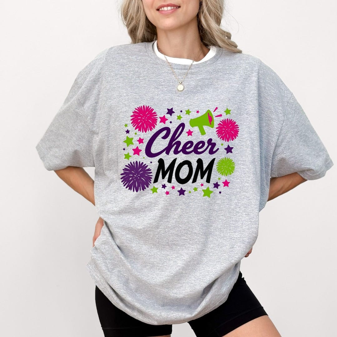 Printify T-Shirt Cheer Mom T-Shirt