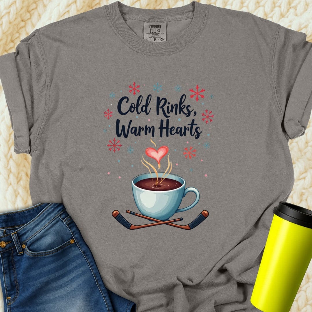 Printify T-Shirt Grey / S Cold Rinks T-Shirt