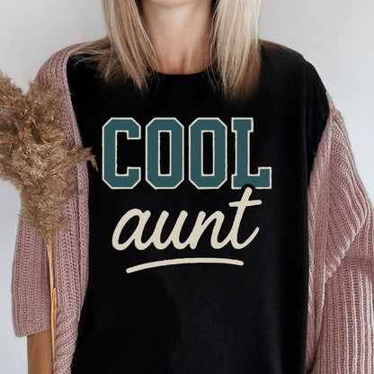 MyDesigns Physical Item Cool Aunt Awesome Design Great Gift Idea Trendy T-Shirt