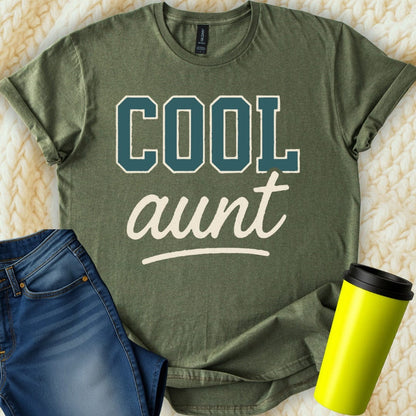MyDesigns Physical Item Cool Aunt Awesome Design Great Gift Idea Trendy T-Shirt