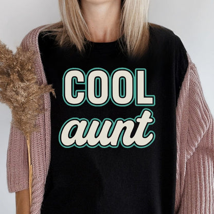 MyDesigns Physical Item Cool Aunt Graphic Design Statement Great Gift Idea T-Shirt