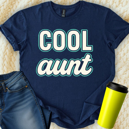 MyDesigns Physical Item Cool Aunt Graphic Design Statement Great Gift Idea T-Shirt