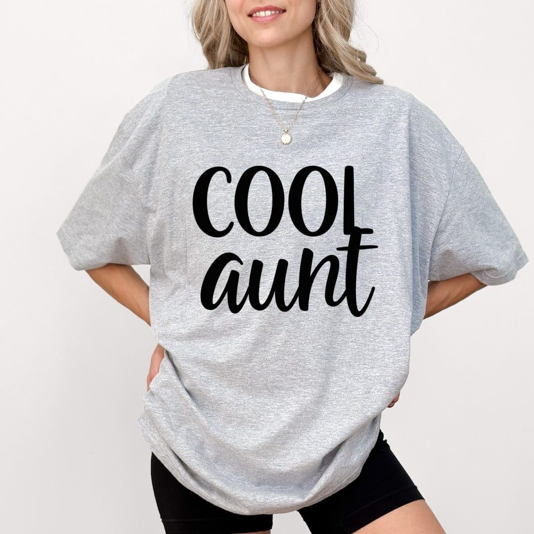 Printify T-Shirt Cool Aunt T-Shirt