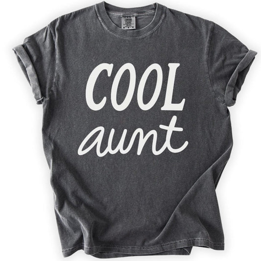 Printify T-Shirt Pepper / S Cool Aunt Tee