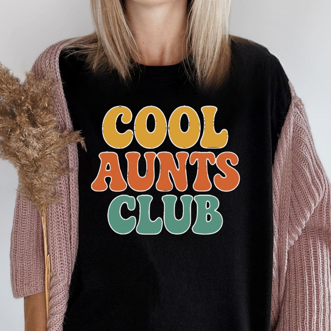 MyDesigns T-Shirt Cool Aunts Club Retro T-Shirt