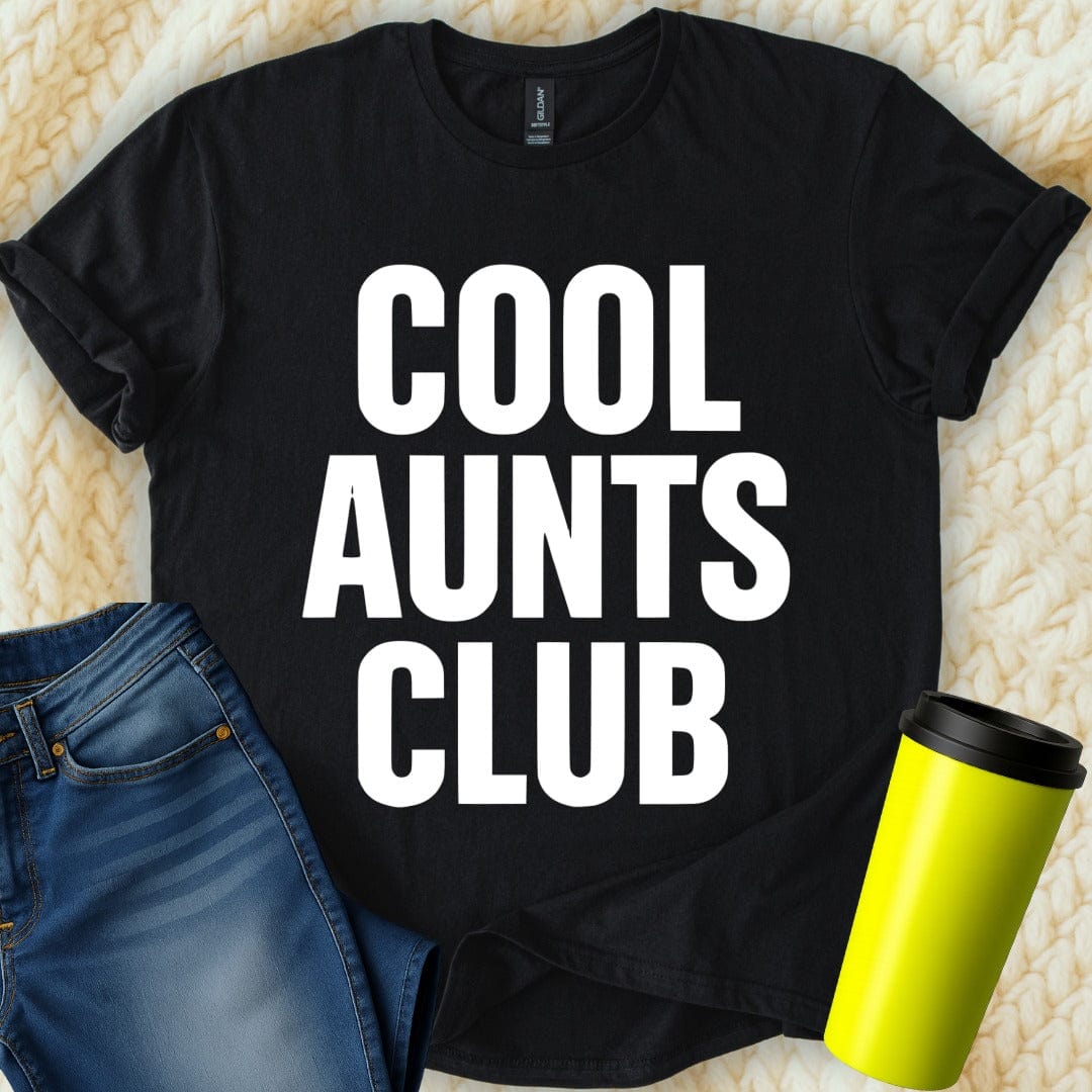 MyDesigns T-Shirt S / Black Cool Aunts Club T-Shirt