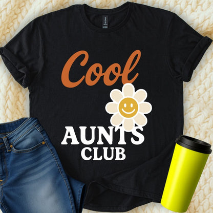 MyDesigns T-Shirt S / Black Cool Aunts Club T-Shirt