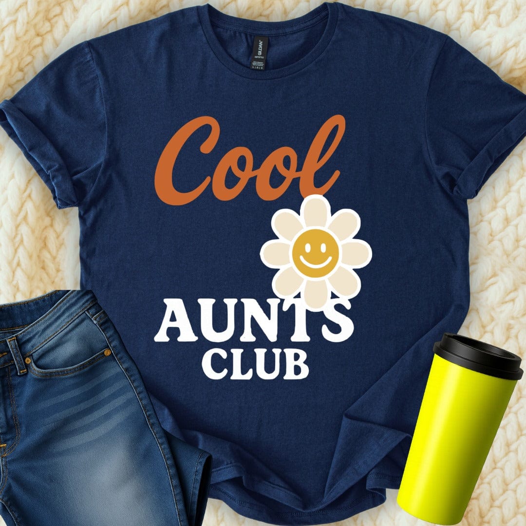 MyDesigns T-Shirt S / Navy Cool Aunts Club T-Shirt