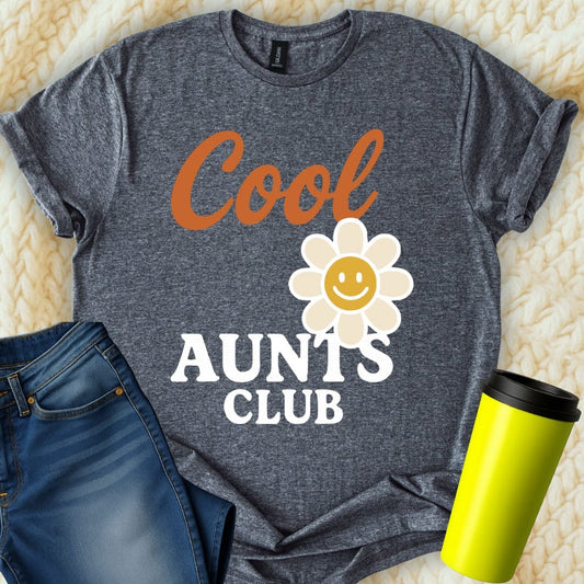 MyDesigns T-Shirt S / Dark Heather Cool Aunts Club T-Shirt