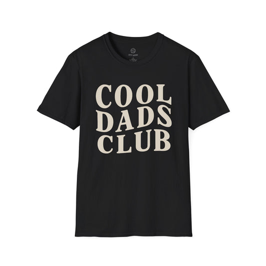 Printify T-Shirt Black / S Cool Dads Club T-Shirt