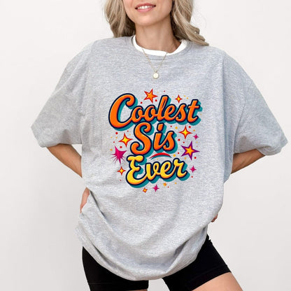 Printify T-Shirt Coolest Sister T-Shirt