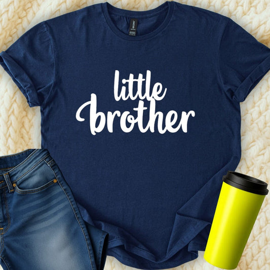 Printify T-Shirt Navy / S Copy of Little Brother T-Shirt