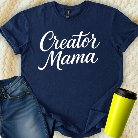 MyDesigns T-Shirt Creator Mama Awesome Script Design Motherhood T-Shirt
