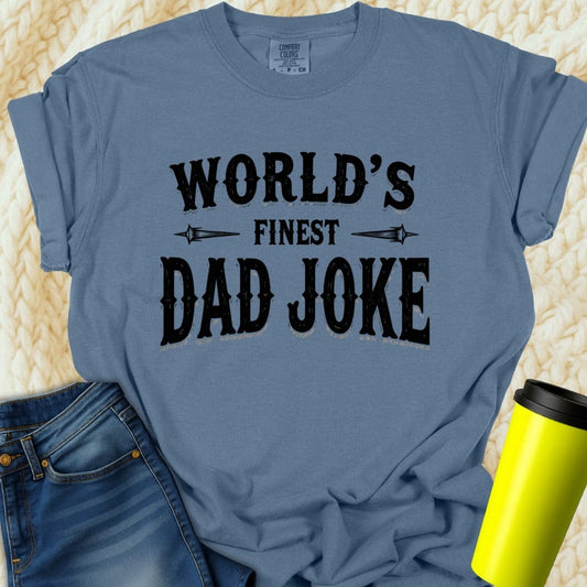 Printify T-Shirt Blue Jean / S Dad Joke Tee