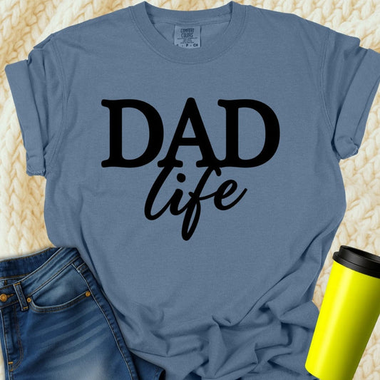 Printify T-Shirt Blue Jean / S Dad Life Tee