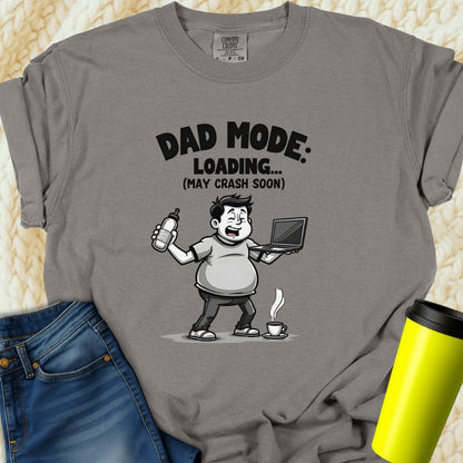 Printify T-Shirt Grey / S Dad Mode Tee