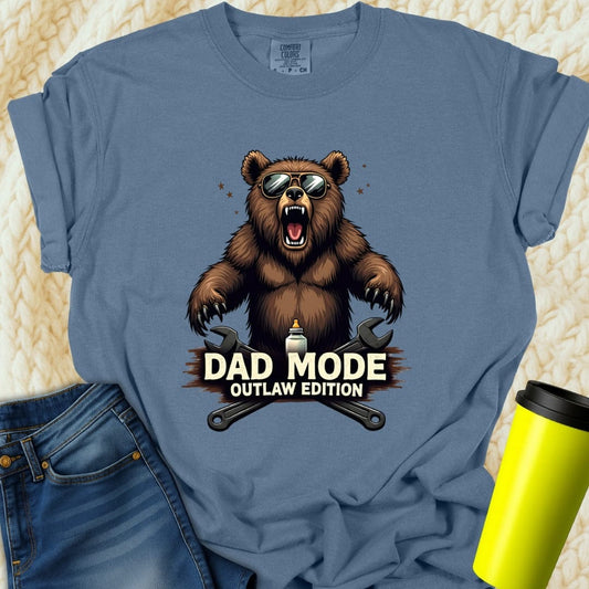 Printify T-Shirt Blue Jean / S Dad Mode Tee